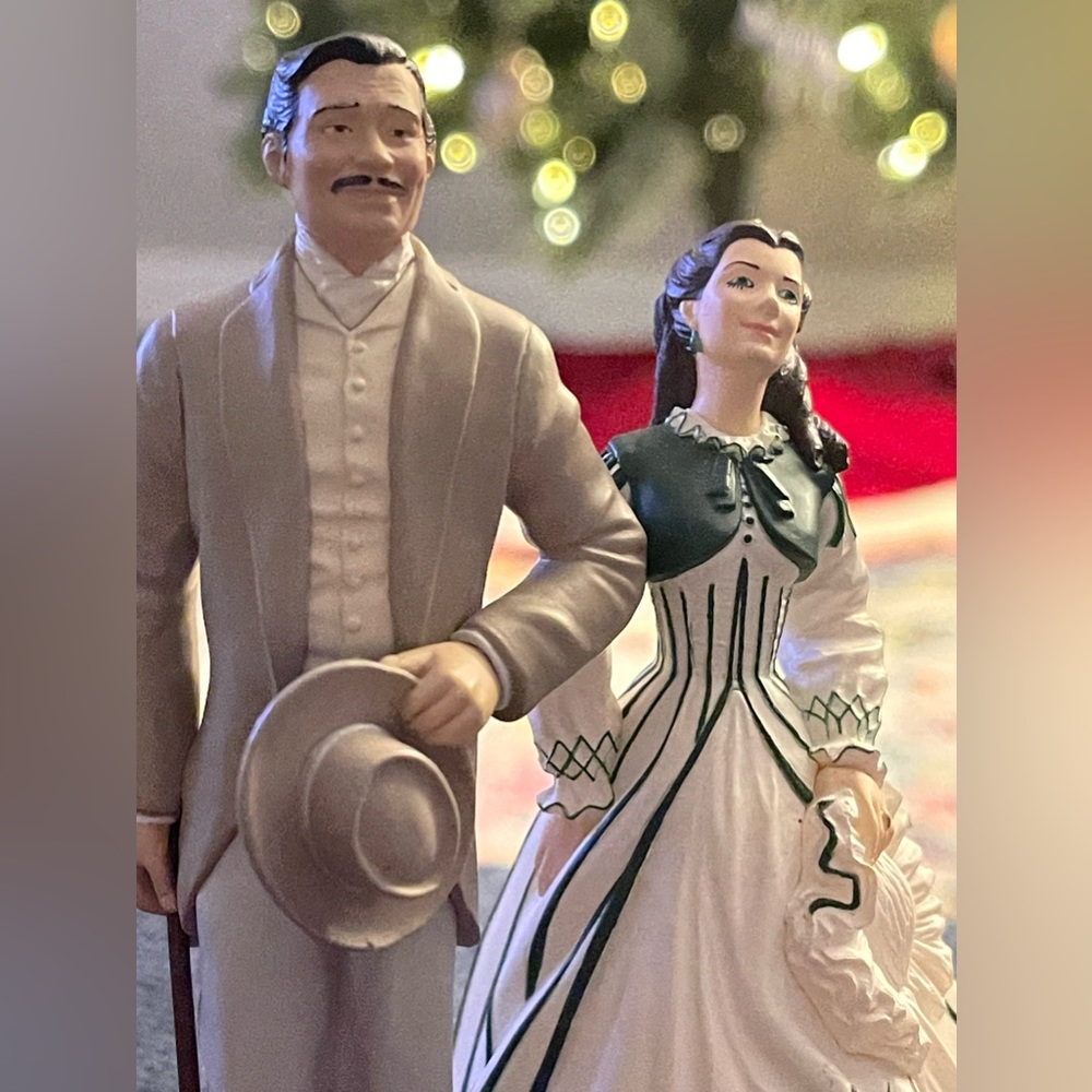 Vintage Hallmark ‘99 Scarlett O'Hara Rhett Gone With The Wind Christmas Ornament
